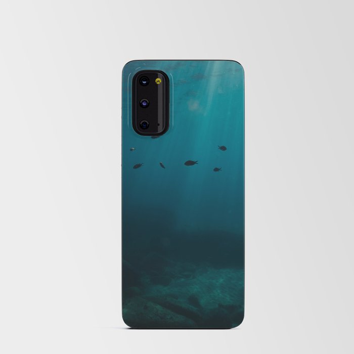 Underwater Fish in Corse, France Android Card Case