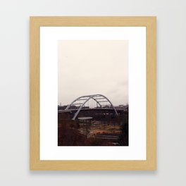 Over The Bridge Framed Art Print