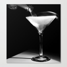 Vapor Martini Canvas Print