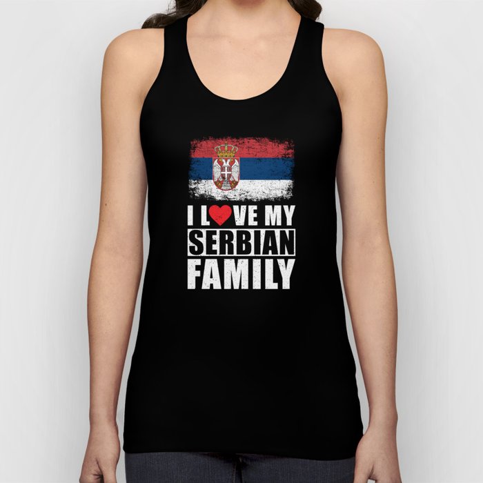 Serbian Family Tank Top