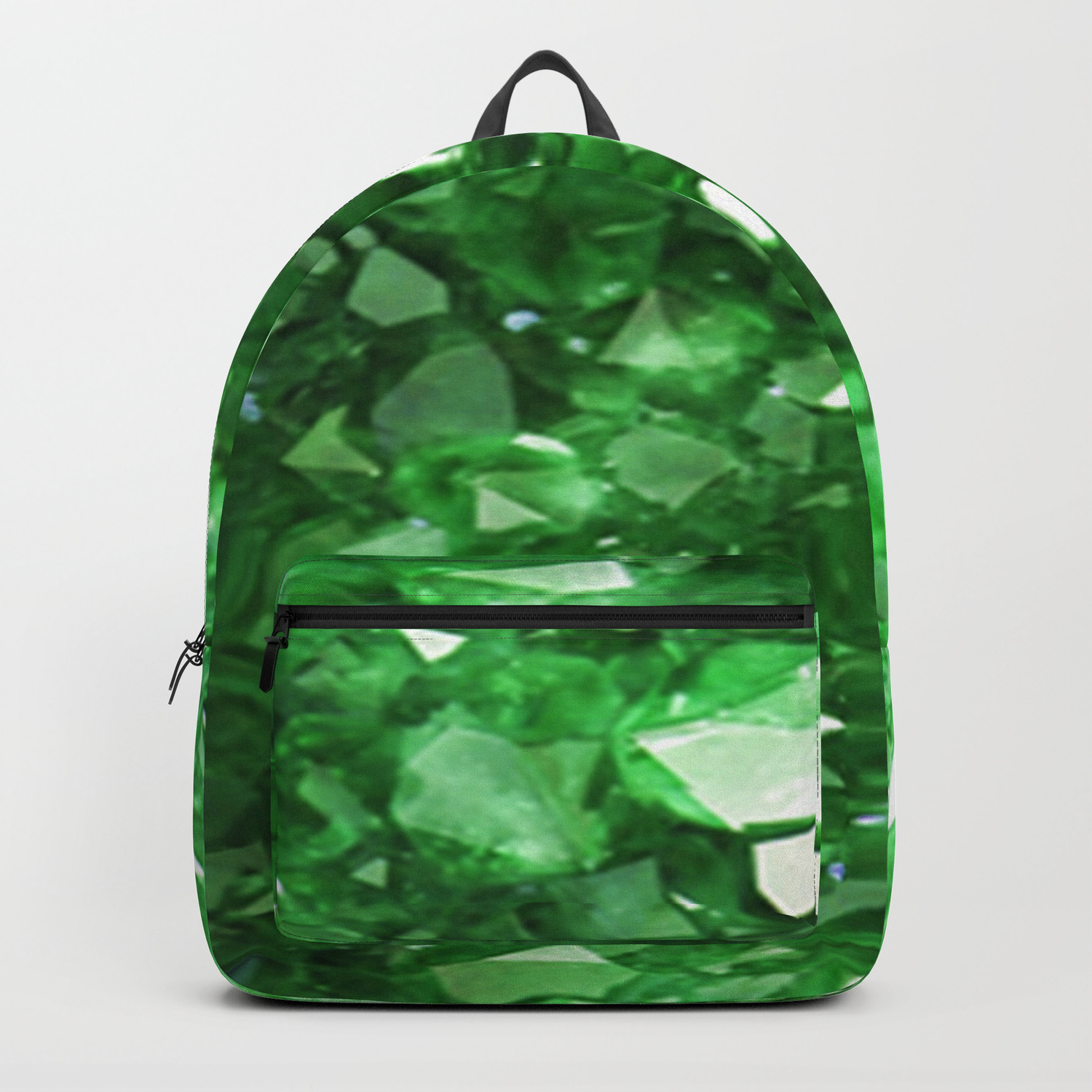 Emerald Green Crystals May Birthstone Backpack By Sharlesart Society6 Emerald Green Crystals May Birthstone Backpack By Sharlesart Society6