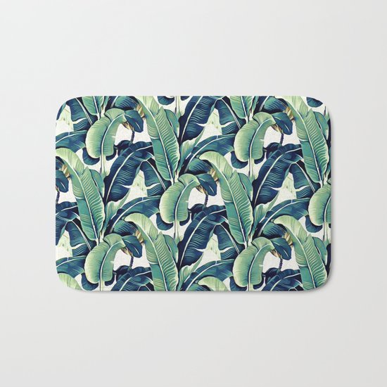 Banana leaves Bath Mat