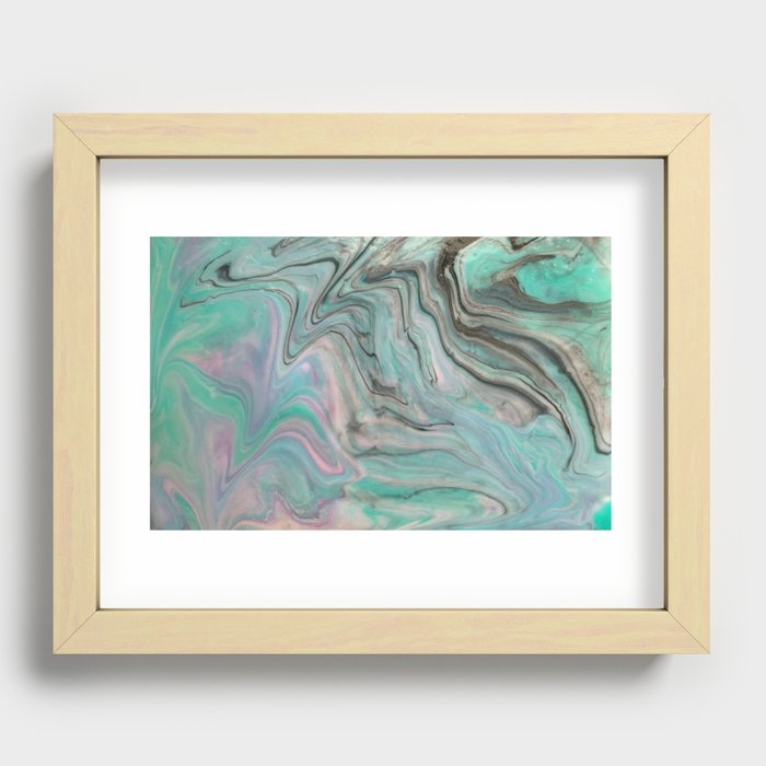 Green with Envy Recessed Framed Print