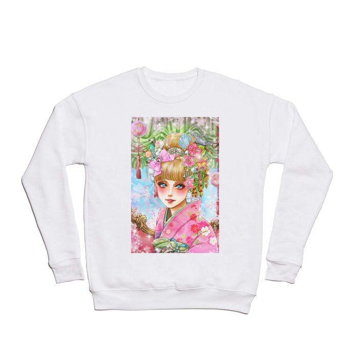 Cover girl /Sakura Crewneck Sweatshirt