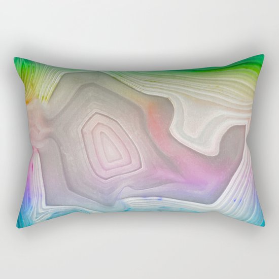 MINERAL RAINBOW Rectangular Pillow