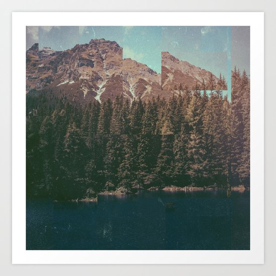 Fractions A33 Art Print