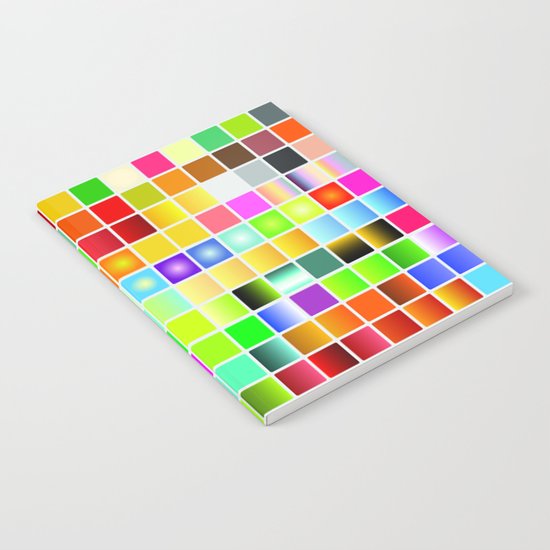 Palette color Notebook