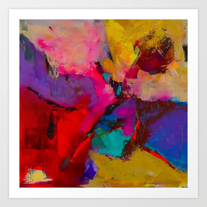 Shades of Colors Art Print