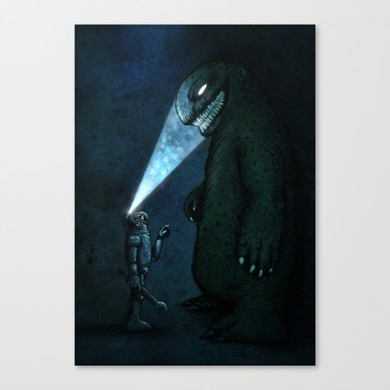 Monster Canvas Print