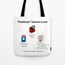 Traditional Haunted Vessels Tote Bag