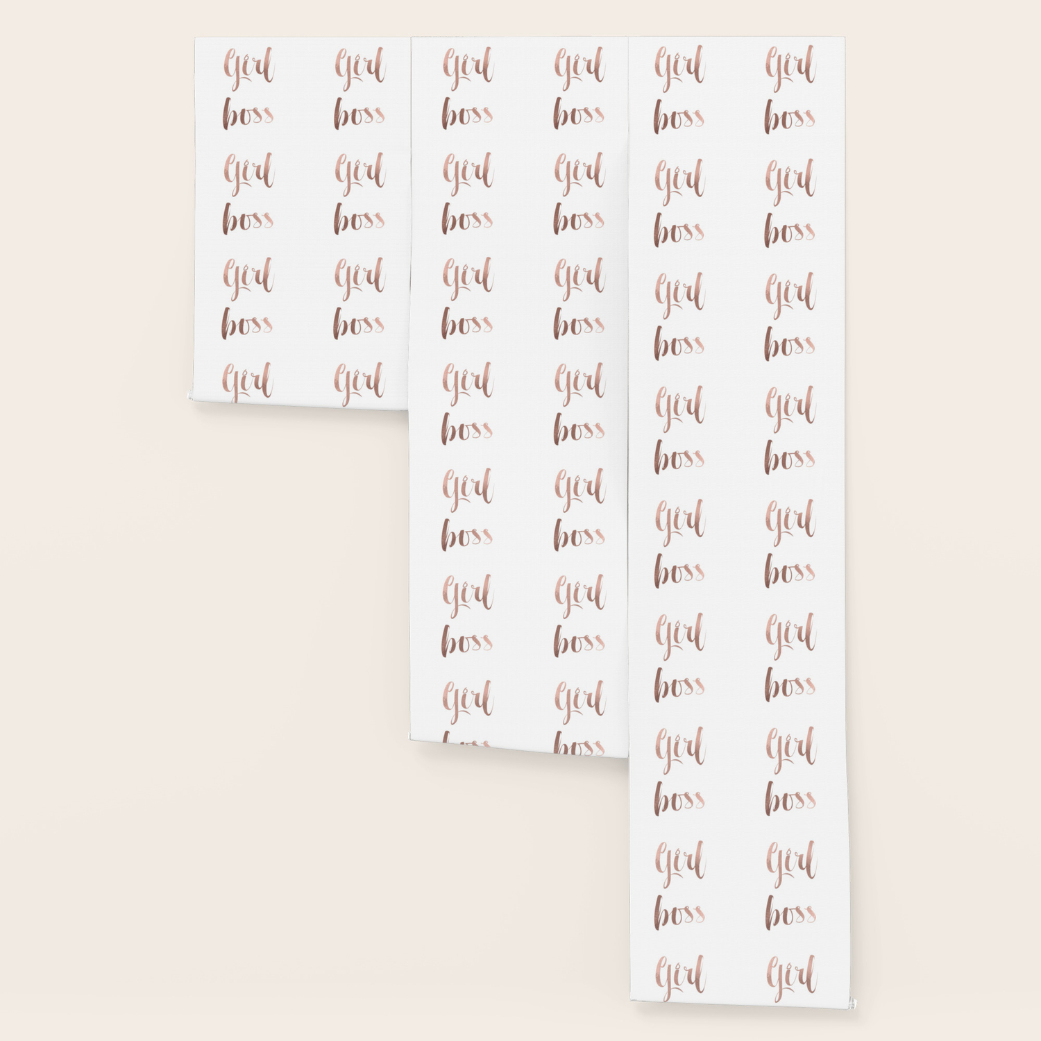 Girl Boss Rose Gold Wallpaper By Quoteme Society6