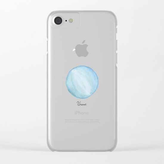 Uranus Clear iPhone Case