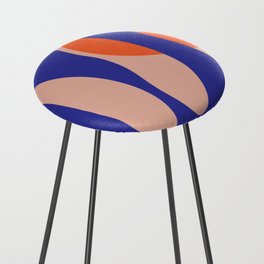 Henri Matisse Inspired 2 220130 Abstract Shape Cut Out Papiers Decoupes Counter Stool