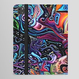 Neon Nightmare iPad Folio Case