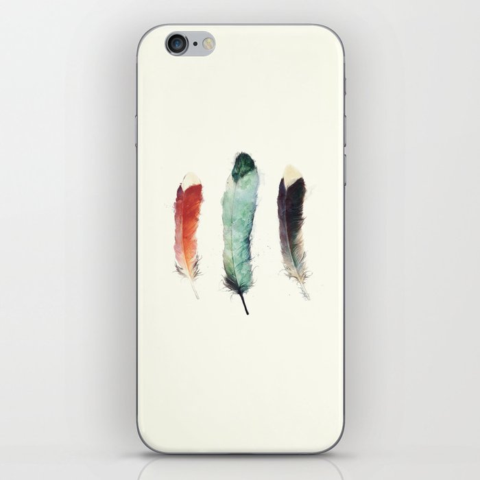 Feathers iPhone Skin by Amy Hamilton | Society6
