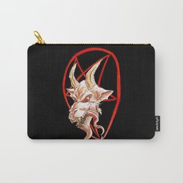 Black Metal Carry-All Pouch