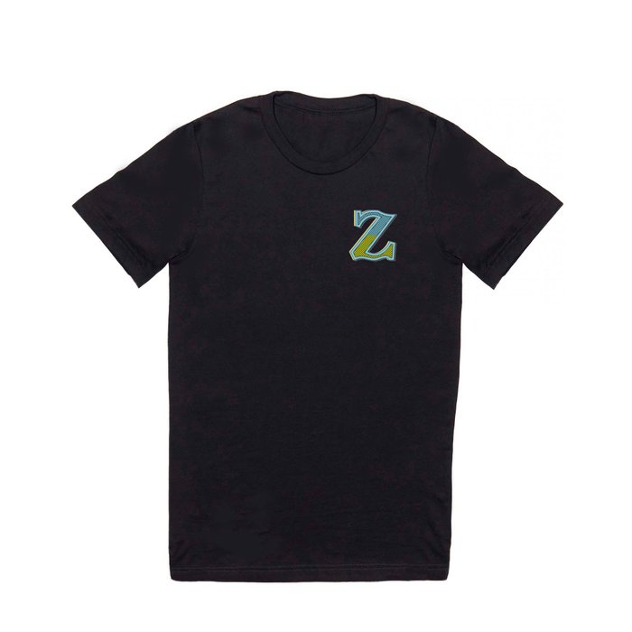 Illustrated Initials - Set 4 - Z T Shirt