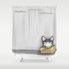 could you take me home? Shower Curtain