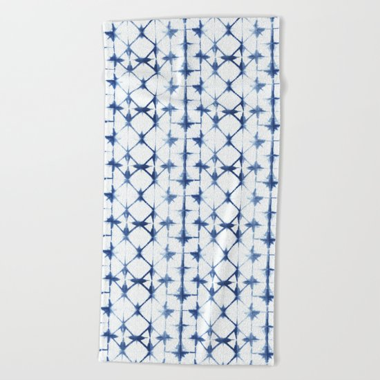 Shibori Thirteen Beach Towel