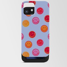 Smiling faces pattern no2 iPhone Card Case