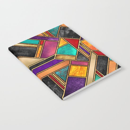 Colorful City Night Notebook