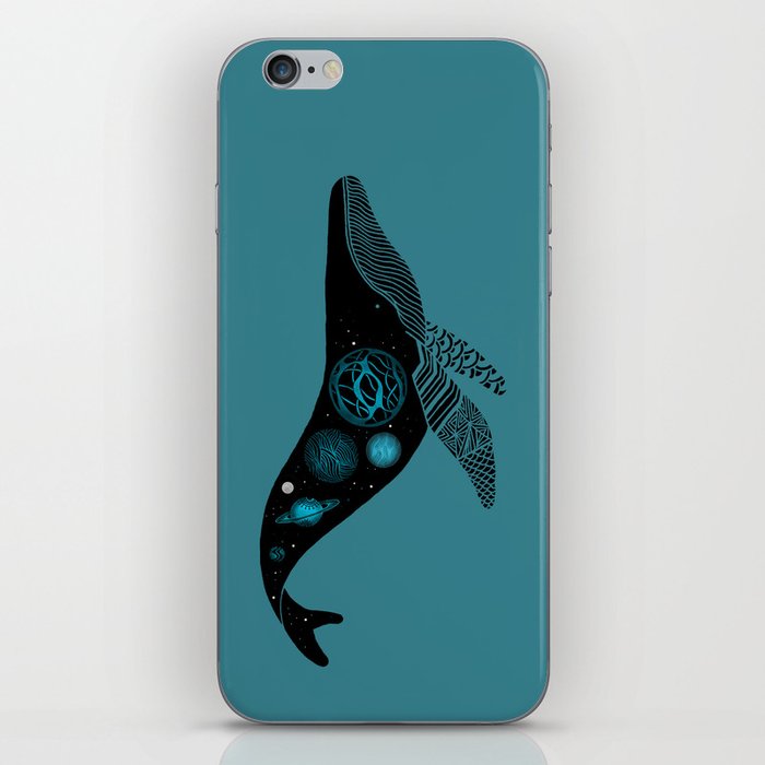 Whale Soul & the Galactic Tour iPhone Skin