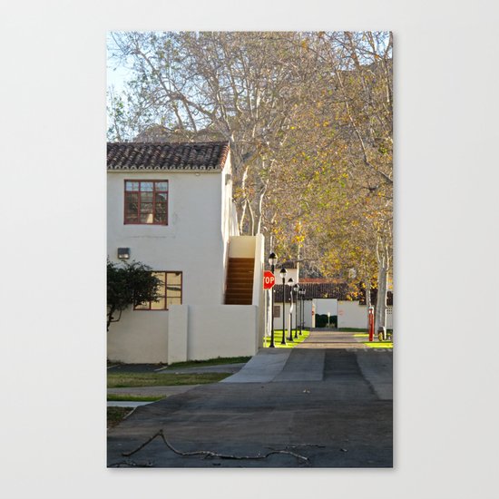 Through The Quad Canvas Print
