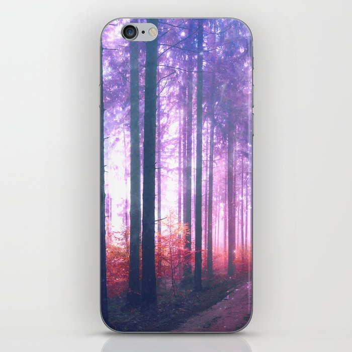 Woods in the outer space iPhone Skin