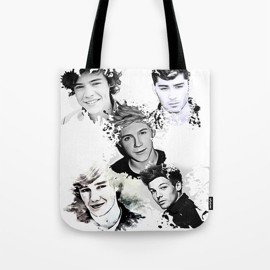 1D Splat Tote Bag