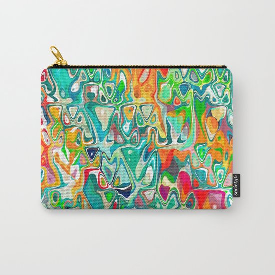 pattern art background fun music Carry-All Pouch