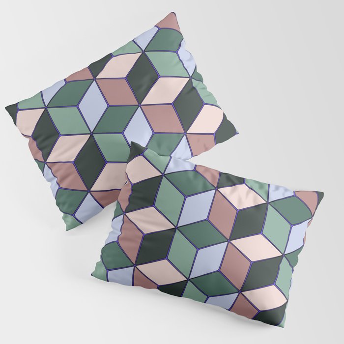 Geometry boxes Pillow Sham