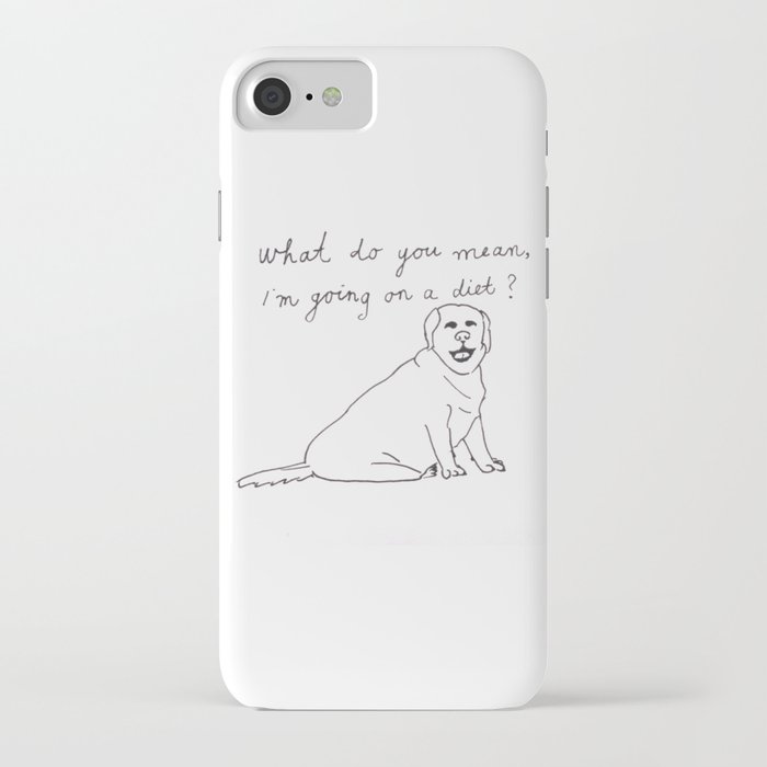 Like the fat doggo in the vet meme. fat doggo iPhone Case by leapieraut | Society6