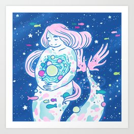 Mermay 2021 - Cosmic Art Print