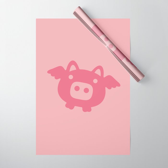Pig wrapping store paper
