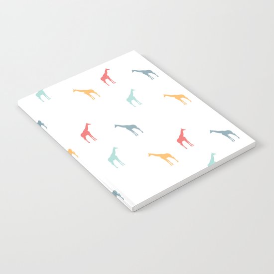 Giraffe Pattern Notebook