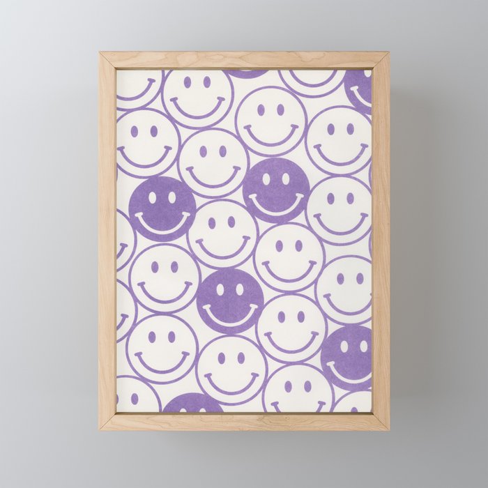All Smiles Framed Mini Art Print