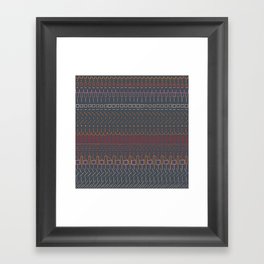Bands Across Framed Art Print