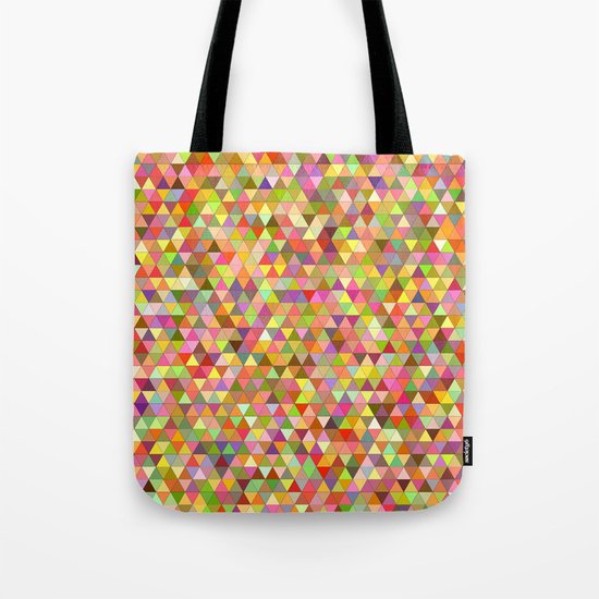 Happy summer triangles Tote Bag