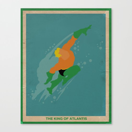 Aquaman Canvas Print