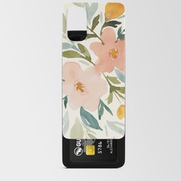 Watercolour flowers bouquet  Android Card Case