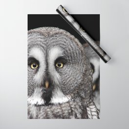 Great Grey Owls  Wrapping Paper