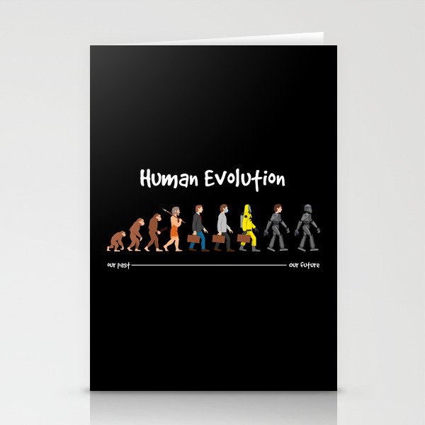 Evolution - a robotic future Stationery Cards