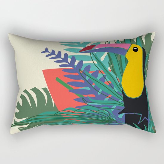 Toucan Rectangular Pillow