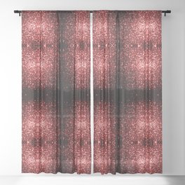 Sparkle Pattern Sheer Curtains Society6