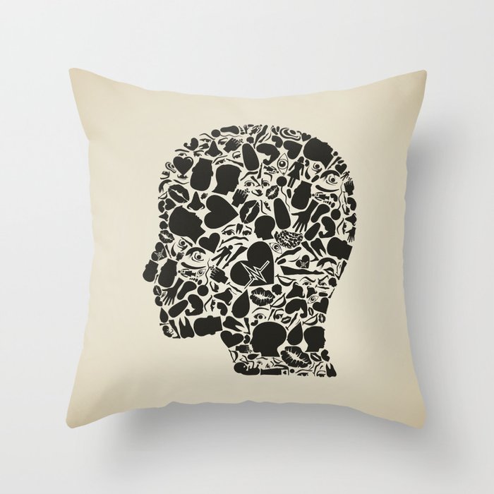 Head Of A Part Of A Body Throw Pillow By Aleksander1 Society6