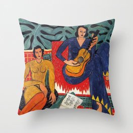 The Music (La Musique) 1939 By Henri Matisse Throw Pillow