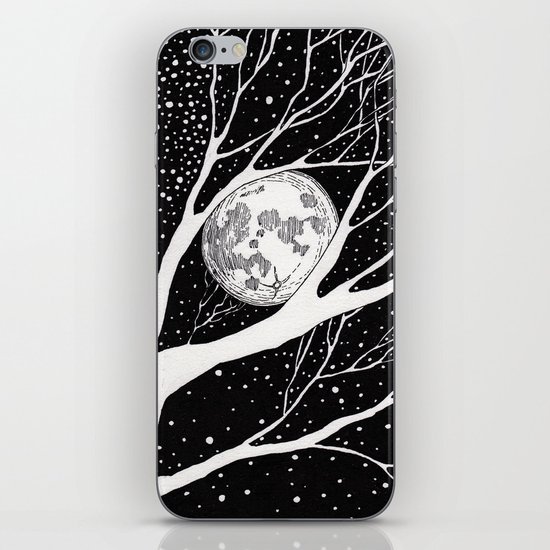 moonlight shadow iPhone & iPod Skin