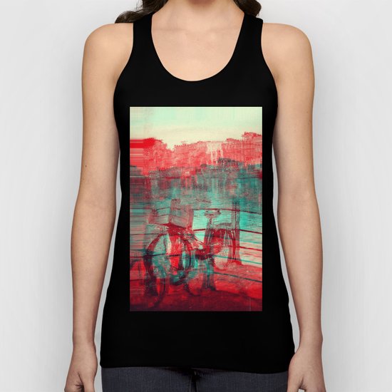 One Bicycle Unisex Tank Top