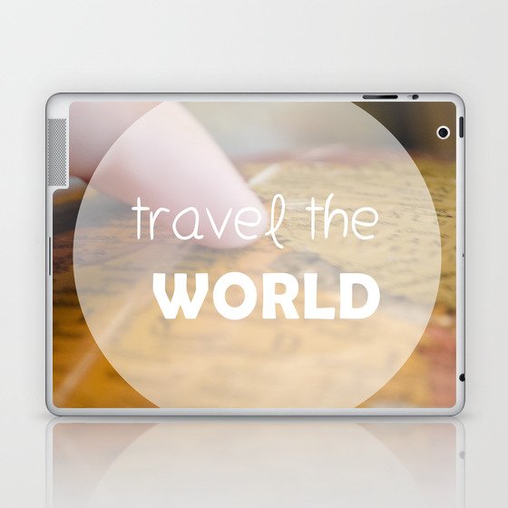 Travel the world Laptop & iPad Skin