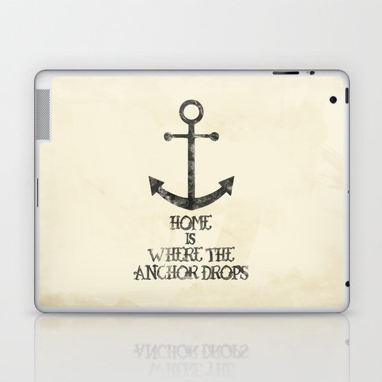 Where The Anchor Drops Laptop & iPad Skin